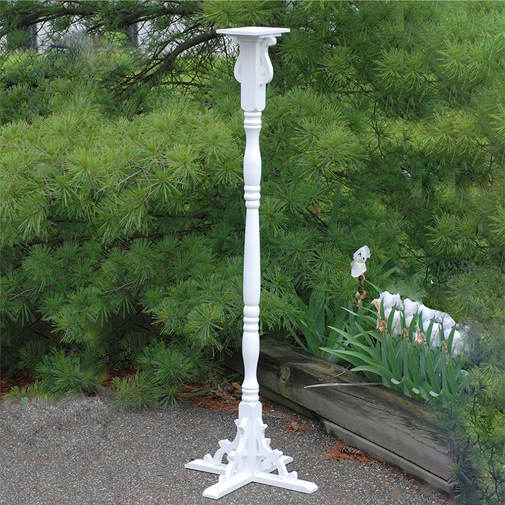 Classic Tall Birdhouse Pedestal with Auger 61